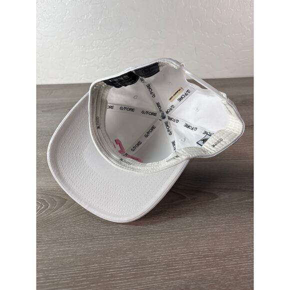 G/FORE OG Old Greenwood Golf Course Hat White/ Pink Snapback- NWOT - Picture 6 of 8